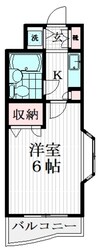 ウィンベルソロ世田谷赤堤の物件間取画像